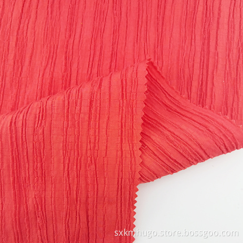 Textile fabric Crinkled Chiffon Moss Crepe Fabric